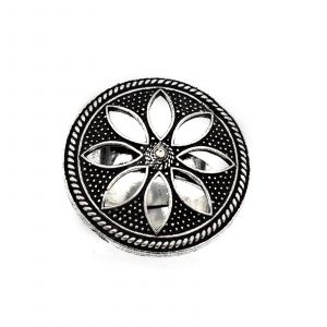 ADYA SILVER FLORAL RING